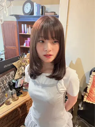 カラー アイブロウ&マツパ カラーモデルまなみのマツエク・マツパデザイン