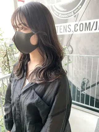 ロング カラー 樫原裕二/レイヤー カット/透明感カラーのヘアスタイル