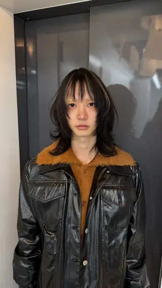 ミディアム レイヤー/ハッシュ カット【春道】のヘアスタイル