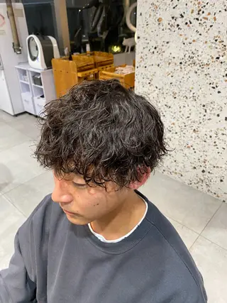 パーマ メンズ YOHEI【メンズ/ パーマ/メンズ特化】のヘアスタイル
