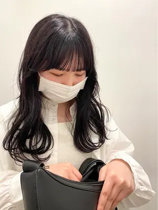 カラー レイヤーカット/長岡 グレージュ/マユ🎀のヘアスタイル