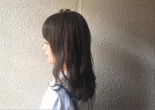 ミディアム カラー サダハルカ ｜chouetteのヘアスタイル