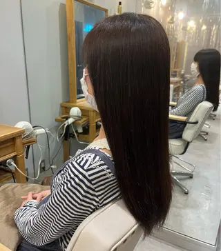 カラー カット 🌸 飯野 舞桜のヘアスタイル