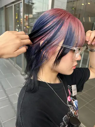 ミディアム カラー りか/ 大宮のヘアスタイル