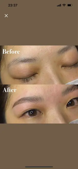 アイブロウ 眉毛と韓国肌質改善 サロン　和泉府中のエステ・リラクイメージ