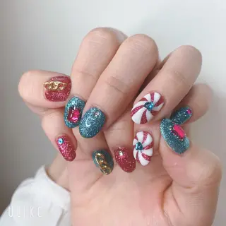 ネイル AOI✩⡱ y2kネイルのネイルデザイン