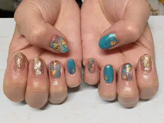 ネイル 𖡼 yumenoのネイルデザイン