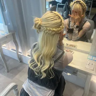 ロング ヘアアレンジ CreBiA -hair&esthe-所属・rio / CreBiA /名駅のヘアスタイル