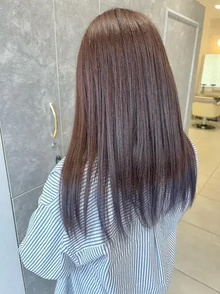 ロング 中嶋 彩乃のヘアスタイル