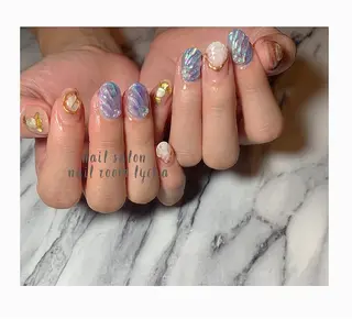 ネイル ﾈｲﾙﾙｰﾑﾘｯｶ 𝐦𝐚𝐲𝐮のネイルデザイン