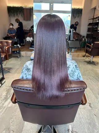 セミロング 美髪美容師 くぼた店長🫧のヘアスタイル