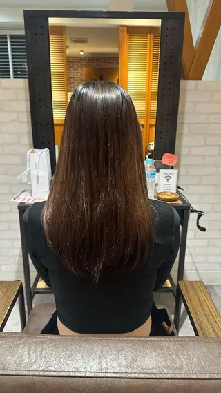 カラー 松本 羅華のヘアスタイル