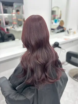 ロング カラー モテ艶🤍透明感 レイヤー🤍ボブのヘアスタイル