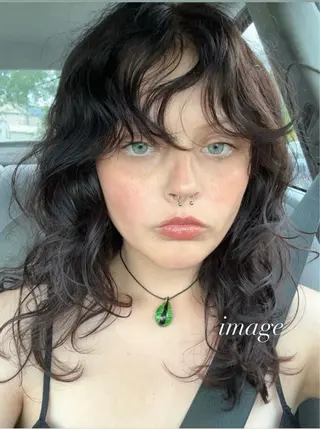 パーマ ボブ.顔周りカット カット/ユキカのヘアスタイル