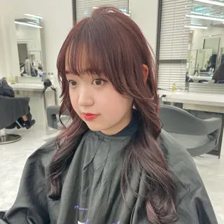 セミロング MOE 福岡韓国ヘア✧︎のヘアスタイル