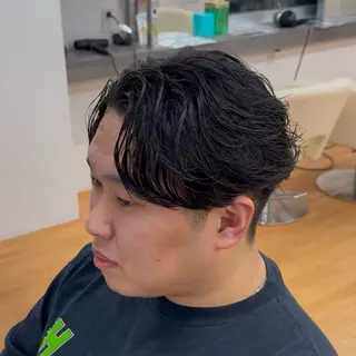 パーマ メンズ become men’s hair名駅店所属・【メンズ特化美容師】 大河内 名駅のヘアスタイル