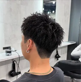 ショート カラー メンズ スパイキーショート/ 短髪/渋谷/kiyoのヘアスタイル