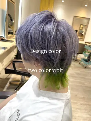 カラー 嶋村夏実🌼レイヤー 🌸白髪ぼかしのヘアスタイル