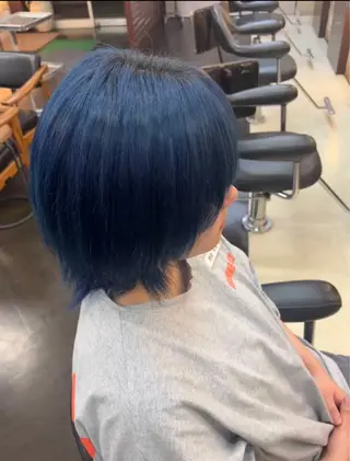 ミディアム カラー 上野 瑞貴のヘアスタイル