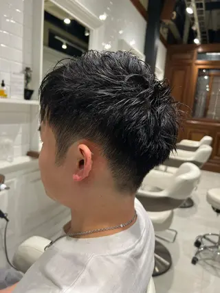 ショート TORChe Hair Works所属・ハラユウタ 千歳船橋駅のヘアスタイル