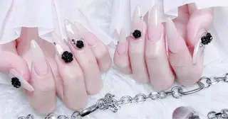 ネイル H3 Nail Tsuki🦋💙のネイルデザイン