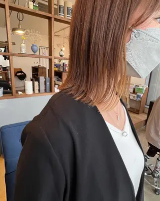 ミディアム カラー TREASTAR所属・松永 真弥のヘアスタイル