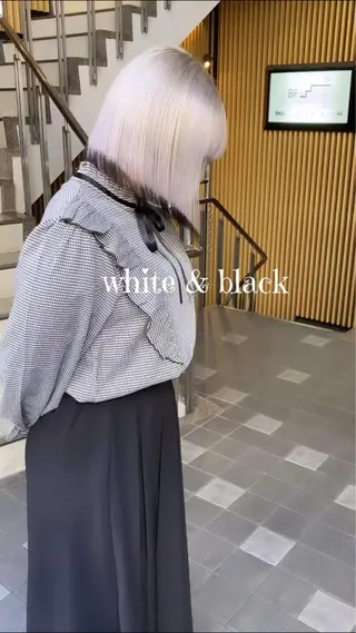 ショート カラー Selenehair 三条本店のヘアスタイル
