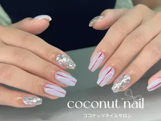 ネイル 神田 ココナッツのネイルデザイン
