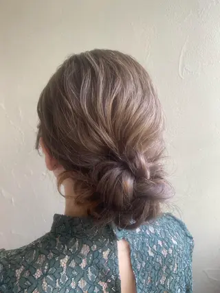 ロング ヘアアレンジ 🦋透明感 艶カラー Rie🦋のヘアスタイル