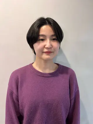 ショート 丸みショート/新宿 /みづき🐏のヘアスタイル