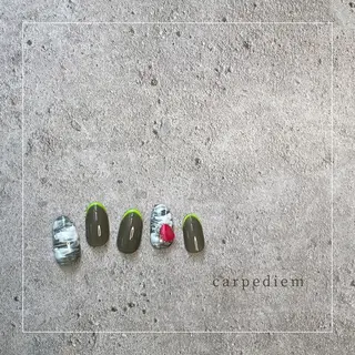 ネイル 城東区ネイルサロン carpediemのネイルデザイン