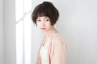 ショート カラー パーマ ヘアアレンジ 可愛いを作る神 ナオヒロのヘアスタイル