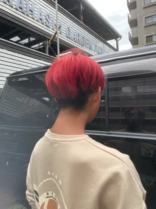 メンズ Oahu所属・リト /渋谷/ハイトーンのヘアスタイル