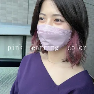 ミディアム カラー カラーパティシエ facce🌼ikoのヘアスタイル