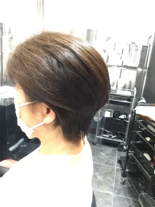 ショート カラー Annon プライベートサロンのヘアスタイル