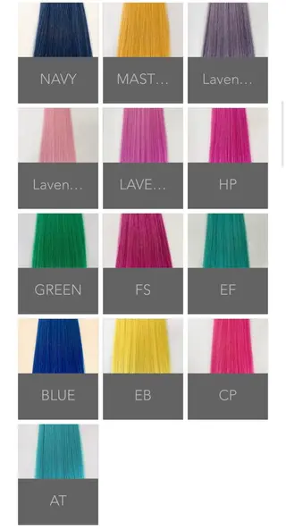 ロング JUNS所属・派手髪 美容師JUNのヘアスタイル