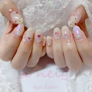 ネイル La neige* yuki 🥯🍑のネイルデザイン