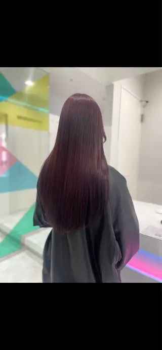 ロング カラー みう/仙台/暖色/ 艶髪/顔周りカット/のヘアスタイル