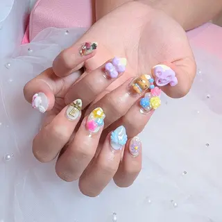 ネイル PINKY所属・PINKY♡ YUIのネイルデザイン