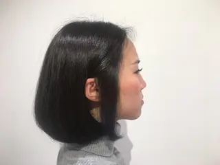 ミディアム カラー 【暖色カラー特化】 中山由梨のヘアスタイル