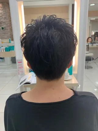 パーマ メンズ 大澤 碧のヘアスタイル
