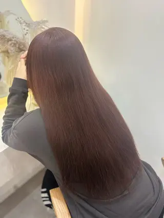 ロング カラー himari/カラー モデル募集🤎/熊谷のヘアスタイル