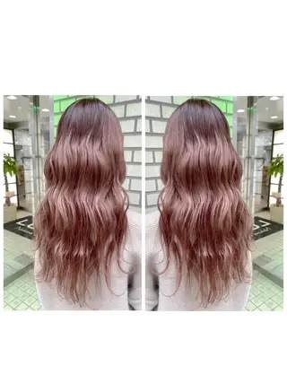 ロング カラー ブリーチ/髪質改善 🍊店長MASAKiのヘアスタイル