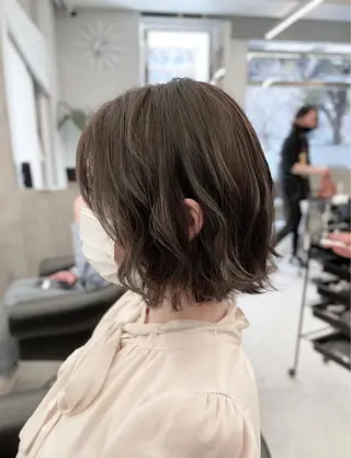 ショート カラー いなみね はるきのヘアスタイル