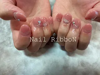 ネイル ネイルリボン 石田のネイルデザイン