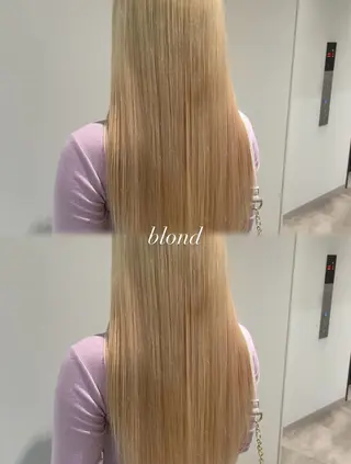 セミロング カラー ヘアアレンジ Ella所属・nana【艶髪】/ レイヤー/縮毛矯正のヘアスタイル