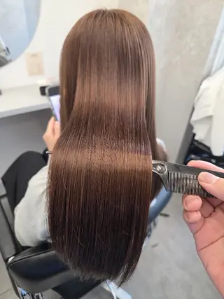 ロング 【髪質改善美容師】t occa茨木篠原健太のヘアスタイル