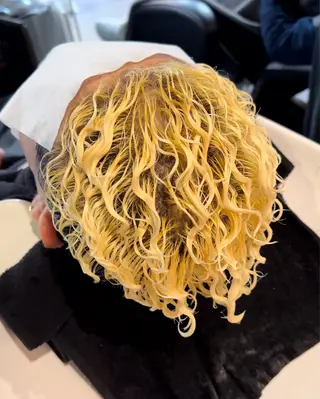 パーマ メンズ 年間2000名担当◎ パーマ職人/仲原佑樹のヘアスタイル