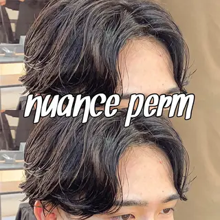 パーマ メンズ パーマ/ダブルカラー ブリーチ⭐️海斗のヘアスタイル