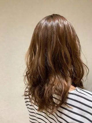 ロング カラー yamauchi mikuのヘアスタイル